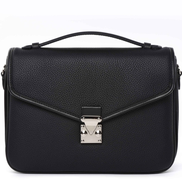 NWT Melodie Cecile Paris15 Leather Satchel - Picture 1 of 16